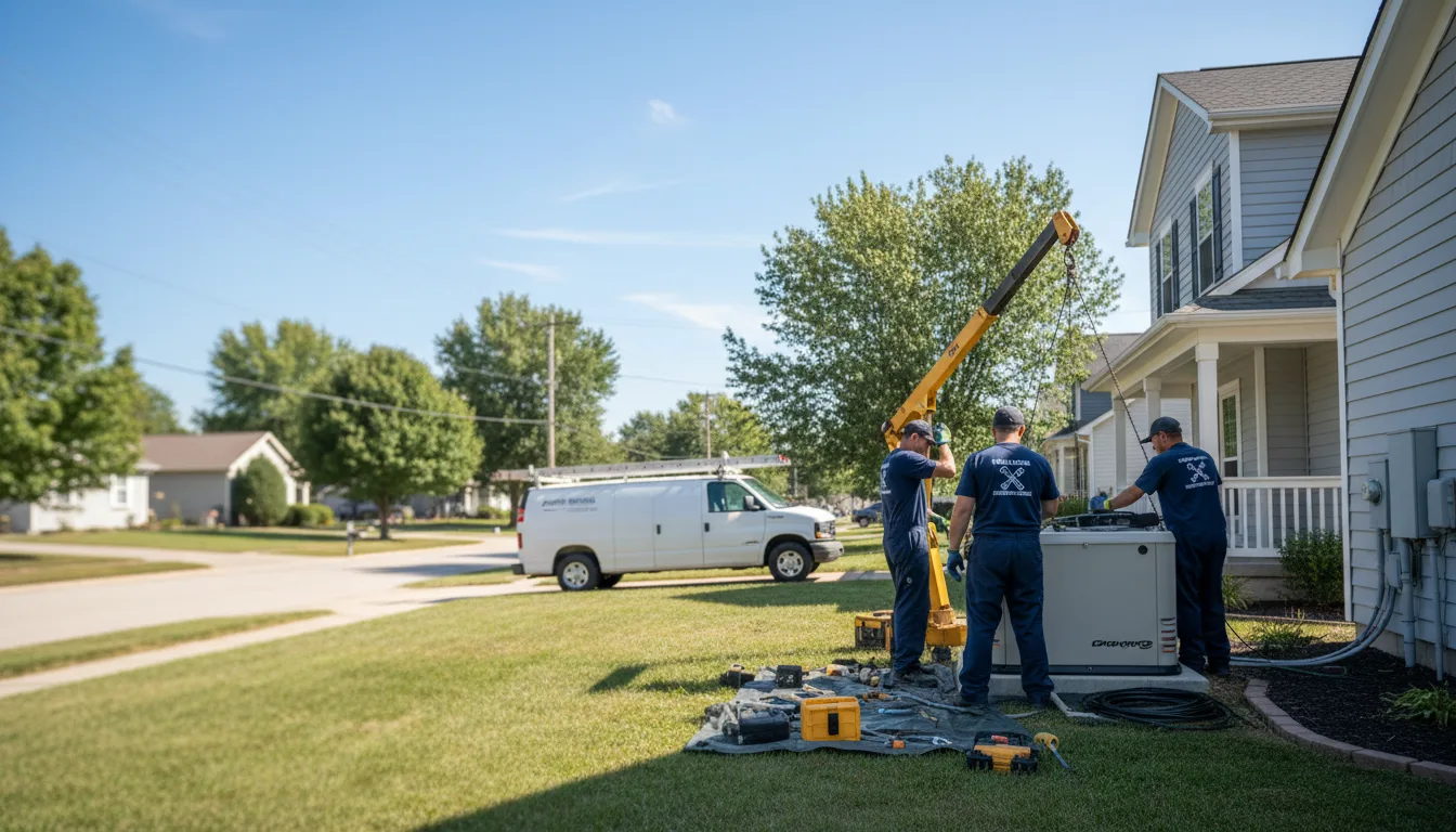 Generator Installation in Hallettsville, TX near me